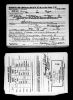 Harry C Mease Registration card