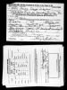 Harry Daniel Schriver Registration Card