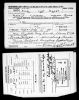 Hiram Light Brandt Registration Card