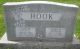 Glyn M and Verna M (Leininger) Hook Headstone Glyn M and Verna M (Leininger) Hook Headstone