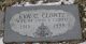 Eva c Sholly Clontz Headstone