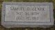 Samuel Duey Clark Headstone Samuel Duey Clark Headstone