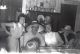 Grandpop Miller, lampshade, Marie, Mom Grandpop Miller, lampshade, Marie, Mom